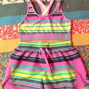 Under armor workout set